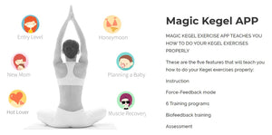 Magic Motion Rejuve FitCute App-Controlled Smart Kegel Trainer For Her - Kegel & Pelvic Exerciser Buy Sex Toys in Singapore LoveisLove U4Ria