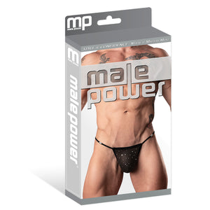 Male Power Show Stopper Posing Strap Silver Mesh Dot O/S Buy in Singapore LoveisLove U4Ria