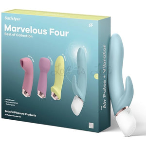 Satisfyer Fabulous Four or Marvelous Four Air Pulse and Vibrator Set
