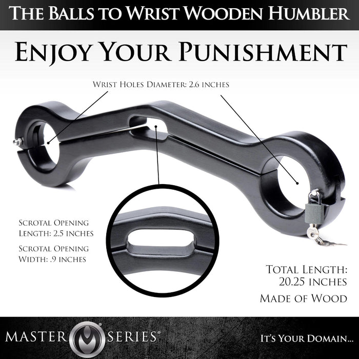 Master Series Balls To Wrist Humbler