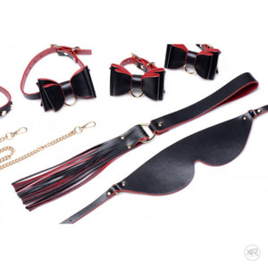 Master Series Bondage To Go Black and Red Bow Bondage Set with Carry Case Buy in Singapore LoveisLove U4Ria 