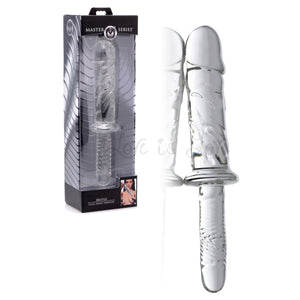 Master Series Brutus Glass Dildo Thruster Buy in Singapore LoveisLove U4Ria