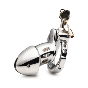 Master Series Cock Cuff Snap-On Chastity Cage Him - Chastity Devices Buy Sex Toys in Singapore LoveisLove U4Ria