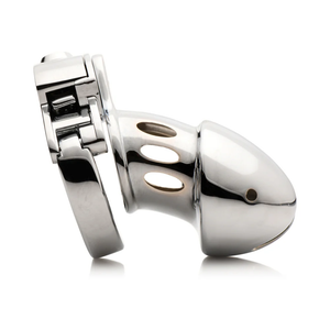 Master Series Cock Cuff Snap-On Chastity Cage Him - Chastity Devices Buy Sex Toys in Singapore LoveisLove U4Ria