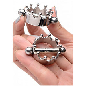 Master Series Crowned Magnetic Nipple Clamps Buy in Singapore LoveisLove U4Ria 