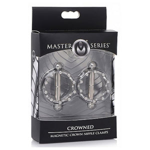 Master Series Crowned Magnetic Nipple Clamps Buy in Singapore LoveisLove U4Ria 