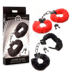 Master Series Cuffed in Fur Furry Handcuffs Buy in Singapore LoveisLove U4Ria 