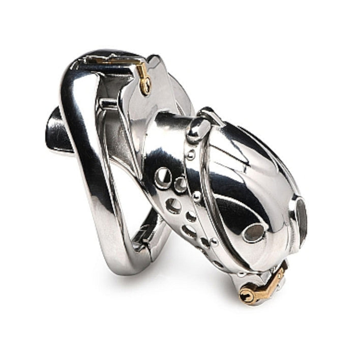 Master Series Entrapment Deluxe Locking Chastity Cage