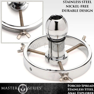 Master Series Forced Spread Stainless Steel Anal Explorer Buy in Singapore LoveisLove U4Ria 