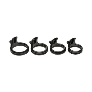 Master Series Hard Stop Double Ring Chastity Cage Black For Him - Chastity Devices Buy Sex Toys in Singapore LoveisLove U4Ria