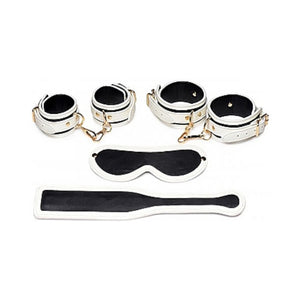 Master Series Kink in the Dark Glowing Cuffs Blindfold and Paddle Bondage Set Buy in Singapore LoveisLove U4Ria 