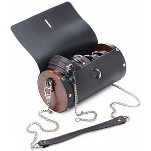 Master Series Kinky Clutch Black Bondage Set with Carrying Case Buy in Singapore LoveisLove U4Ria 