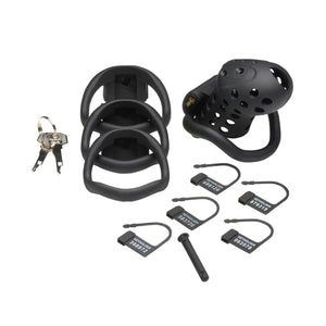 Master Series Lock Down Chastity Cage Black Buy in Singapore LoveisLove U4Ria 