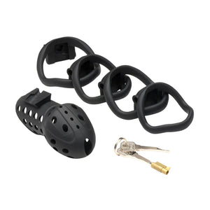 Master Series Lock Down Chastity Cage Black Buy in Singapore LoveisLove U4Ria 