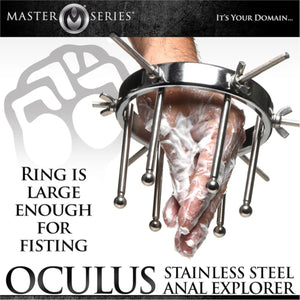 Master Series Oculus Stainless Steel Anal Explorer Buy in Singapore LoveisLove U4Ria 