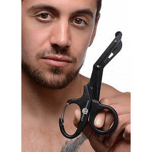 Master Series Snip Heavy Duty Bondage Scissors with Clip Buy in Singapore LoveisLove U4Ria 