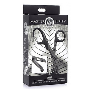 Master Series Snip Heavy Duty Bondage Scissors with Clip Buy in Singapore LoveisLove U4Ria 