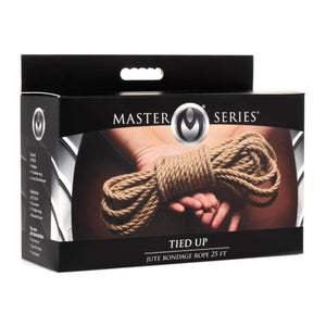 Master Series Tied Up Jute Bondage Rope Buy in Singapore LoveisLove U4Ria 