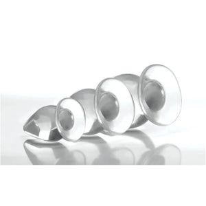 Master Series Triple Cones 3 Piece Anal Plug Set Clear Buy in Singapore LoveisLove U4Ria 