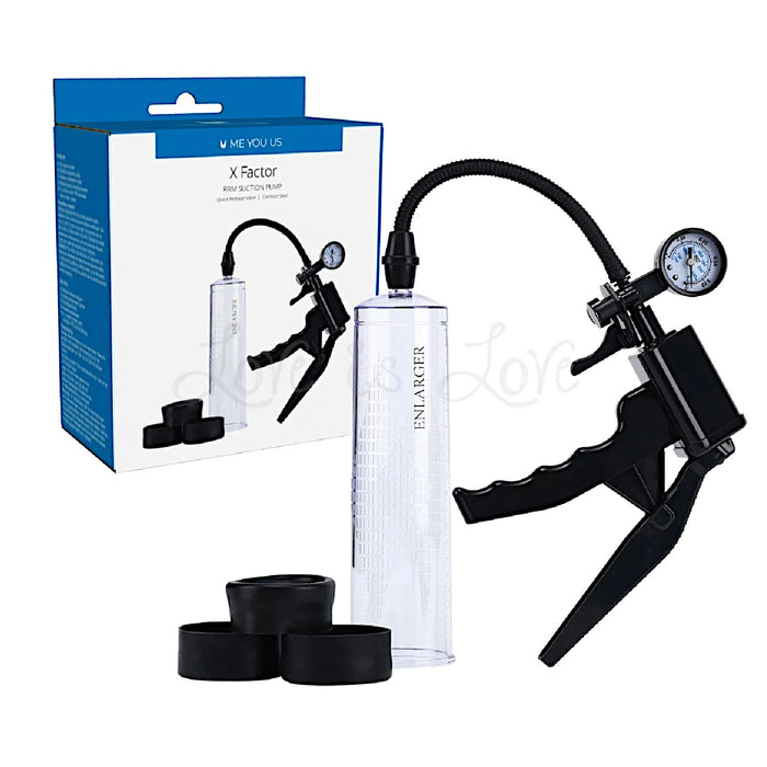 Me You Us X Factor Firm Suction Penis Pump
