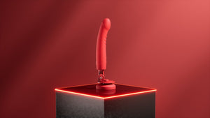 Lovense Mission 2 App-Controlled Touch-Sensitive Dildo Vibrator