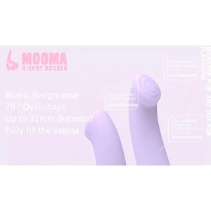 Monster Pub Mooma Smart Heating G-spot Massager Purple Buy in Singapore LoveisLove U4Ria 