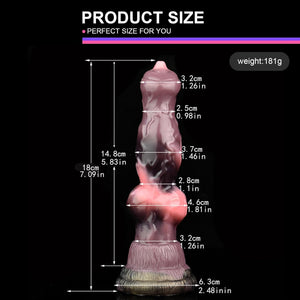 Monster Wolf Large Fantasy Silicone Dildo with Suction Cup 5.8 Inch Dildos - Large & Unique Dildos  Buy Sex Toys in Singapore LoveisLove U4Ria