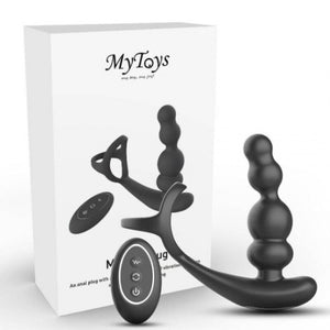 MyToys MyRevoPlug Anal Beads Prostate Vibrator With Remote Control