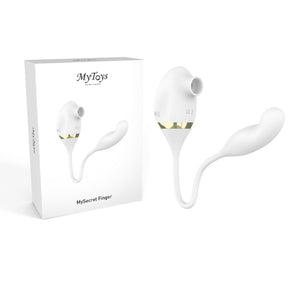 MyToys MySecret Finger MySecret Clit Suction and Vibrating Egg White Buy in Singapore LoveisLove U4Ria 