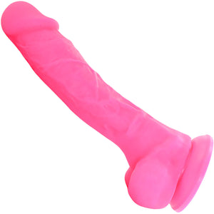 NS Novelties Colours Dual Density 8 Inch Dildo Pink