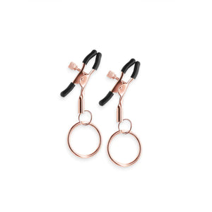 NS Novelties Bound Adjustable Nipple Clamps Rose Gold C2 With Ring or D2 Buy in Singapore LoveisLove U4Ria 