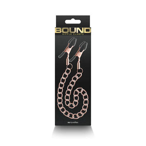 NS Novelties Bound Nipple Clamps DC2 Rose Gold Buy in Singapore LoveisLove U4Ria 