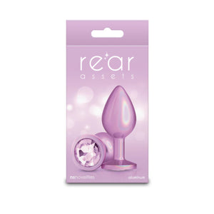 NS Novelties Rear Assets Iridescent Pink Butt Plug Buy in Singapore LoveisLove U4Ria 
