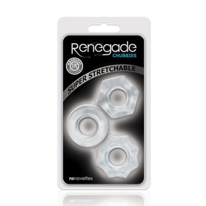 NS Novelties Renegade Chubbies Cock Ring Clear Buy in Singapore LoveisLove U4Ria 