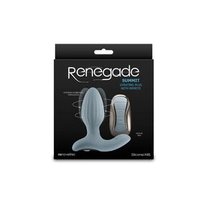 NS Novelties Renegade Summit Gyrating Plug with Remote Gray Anal - Anal Vibrators Buy Sex Toys in Singapore LoveisLove U4Ria