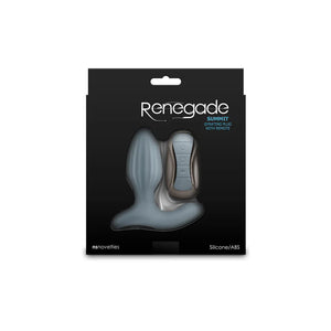 NS Novelties Renegade Summit Gyrating Plug with Remote Gray Anal - Anal Vibrators Buy Sex Toys in Singapore LoveisLove U4Ria