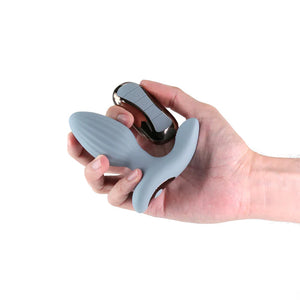 NS Novelties Renegade Summit Gyrating Plug with Remote Gray Anal - Anal Vibrators Buy Sex Toys in Singapore LoveisLove U4Ria