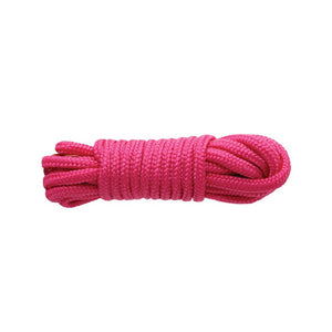 NS Novelties Sinful Nylon Rope 25 Feet 7.6 M Black or Pink