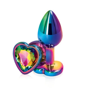 NS Novelties Rear Assets Aluminum Multicolor Butt Plug Buy in Singapore LoveisLove U4Ria 