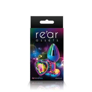 NS Novelties Rear Assets Aluminum Multicolor Butt Plug Buy in Singapore LoveisLove U4Ria 