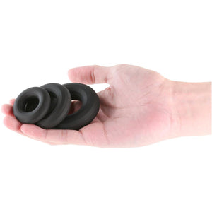NS Novelties Renegade Super Stretchable Fireman Cock Ring S or M or L Or Set