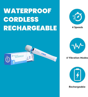 Vibratex Hitachi Magic Wand Waterproof Rechargeable Massager