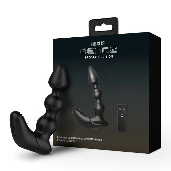 Nexus Bendz Bendable Remote Control Vibrating Prostate And Perineum Massager