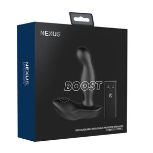 Nexus Boost Rechargeable Inflatable Prostate Massager with Remote Control Buy in Singapore LoveisLove U4Ria