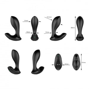 Nexus Duo Plug Rechargeable Remote Controlled Vibrating Butt Plug Small Buy in Singapore LoveisLove U4Ria 