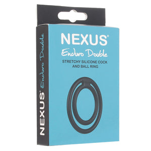 Nexus Enduro Double Stretchy Silicone Cock and Ball Ring Buy in Singapore LoveisLove U4Ria 