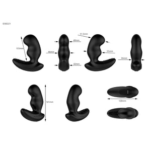 Nexus Ride Extreme Rechargeable Vibrating Prostate & Perineum Remote Control Massager With Remote Control Buy in Singapore LoveisLove U4Ria 