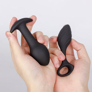 Nomi Tang Fun Plug Set Rechargeable Anal Vibrator Black Buy in Singapore LoveisLove U4Ria 