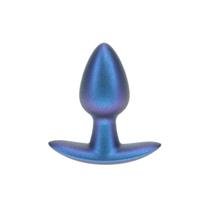 Shots Ouch! Smooth Silicone Anal Plug Small Metallic Blue Anal - Anal Probes & Tools Buy Sex Toys in Singapore LoveisLove U4Ria