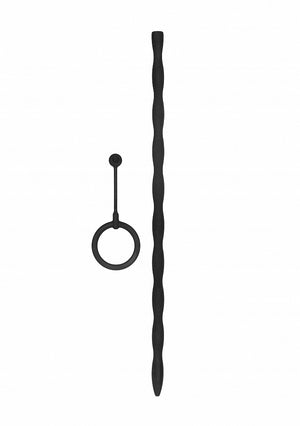 Shots Ouch! Urethral Sounding Silicone Plug & Cock Ring Set Full Length 30 CM For Him - Urethral Sounds/Penis Plugs Buy Sex Toys in Singapore LoveisLove U4Ria